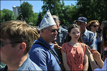 22 июня 2018 г., Барнаул. Екатерина Смолихина   Не хотим умирать на работе: пикет против пенсионной реформы в Барнауле