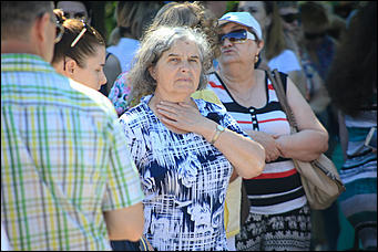 22 июня 2018 г., Барнаул. Екатерина Смолихина   Не хотим умирать на работе: пикет против пенсионной реформы в Барнауле