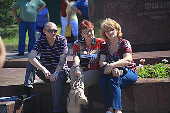 22 июня 2018 г., Барнаул. Екатерина Смолихина   Не хотим умирать на работе: пикет против пенсионной реформы в Барнауле