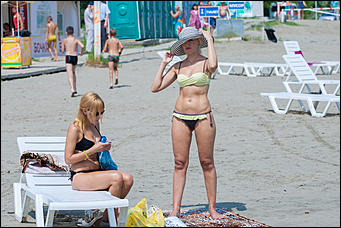 7 июль 2016 г., Барнаул © Амител Вячеслав Мельников   Купайтесь! Городской пляж в Барнауле пережил второе открытие