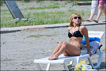 7 июль 2016 г., Барнаул © Амител Вячеслав Мельников   Купайтесь! Городской пляж в Барнауле пережил второе открытие