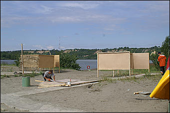 26 июня 2007 г., Барнаул   Барнаульский городской пляж за 2 дня до открытия