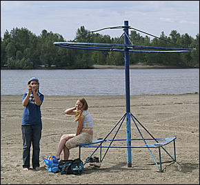 26 июня 2007 г., Барнаул   Барнаульский городской пляж за 2 дня до открытия