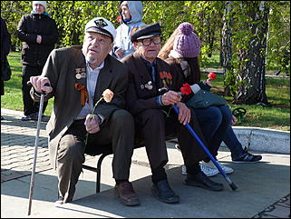 9 мая 2012 г., Барнаул   Празднование Дня Победы в Барнауле