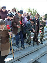 9 мая 2012 г., Барнаул   Празднование Дня Победы в Барнауле