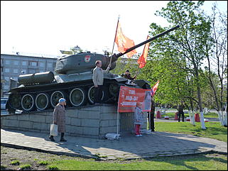 9 мая 2012 г., Барнаул   Празднование Дня Победы в Барнауле