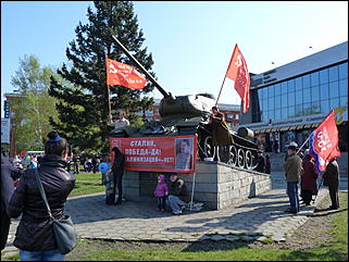 9 мая 2012 г., Барнаул   Празднование Дня Победы в Барнауле