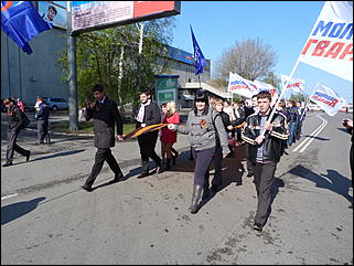 9 мая 2012 г., Барнаул   Празднование Дня Победы в Барнауле