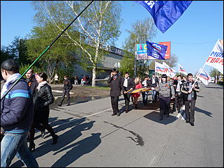 9 мая 2012 г., Барнаул   Празднование Дня Победы в Барнауле
