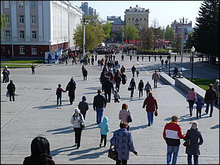 9 мая 2012 г., Барнаул   Празднование Дня Победы в Барнауле