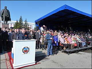 9 мая 2012 г., Барнаул   Празднование Дня Победы в Барнауле