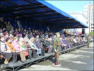 9 мая 2012 г., Барнаул   Празднование Дня Победы в Барнауле