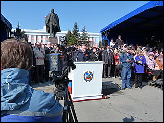 9 мая 2012 г., Барнаул   Празднование Дня Победы в Барнауле