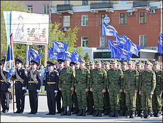 9 мая 2012 г., Барнаул   Празднование Дня Победы в Барнауле