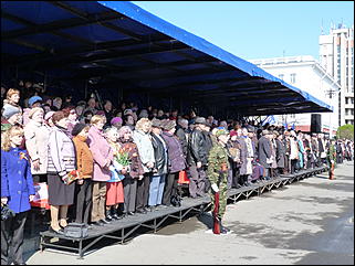 9 мая 2012 г., Барнаул   Празднование Дня Победы в Барнауле