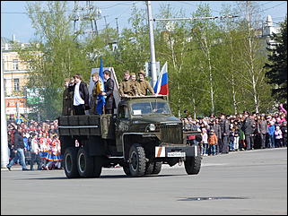 9 мая 2012 г., Барнаул   Празднование Дня Победы в Барнауле