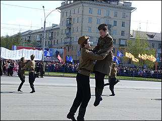 9 мая 2012 г., Барнаул   Празднование Дня Победы в Барнауле