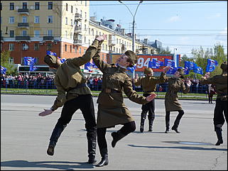 9 мая 2012 г., Барнаул   Празднование Дня Победы в Барнауле