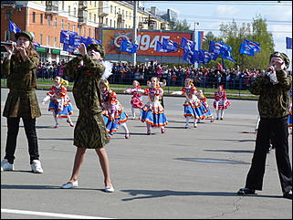 9 мая 2012 г., Барнаул   Празднование Дня Победы в Барнауле