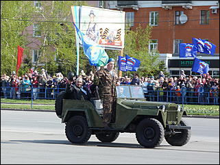 9 мая 2012 г., Барнаул   Празднование Дня Победы в Барнауле