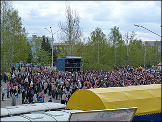 9 мая 2012 г., Барнаул   Празднование Дня Победы в Барнауле