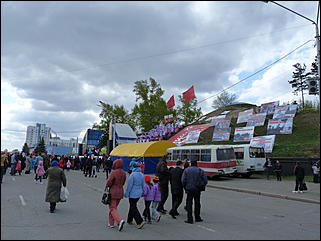 9 мая 2012 г., Барнаул   Празднование Дня Победы в Барнауле