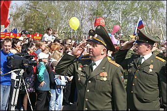9 мая 2008 г., Барнаул   День Победы в Барнауле