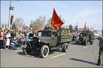 9 мая 2008 г., Барнаул   День Победы в Барнауле