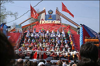 9 мая 2008 г., Барнаул   День Победы в Барнауле