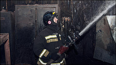 2 февраль 2016 г., Барнаул © Амител Вячеслав Мельников   Цех литейного завода после пожара