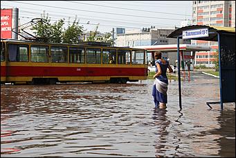 26 июль 2016 г., Барнаул   Алтайская Венеция: Барнаул снова затопило дождем