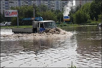26 июль 2016 г., Барнаул   Алтайская Венеция: Барнаул снова затопило дождем