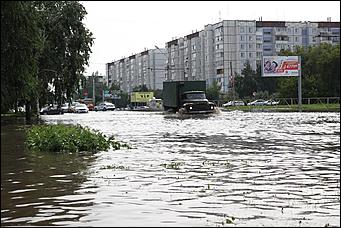 26 июль 2016 г., Барнаул   Алтайская Венеция: Барнаул снова затопило дождем