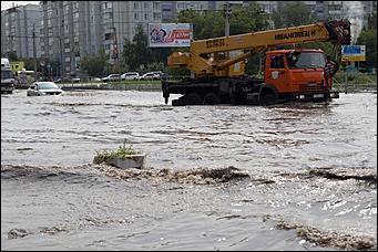 26 июль 2016 г., Барнаул   Алтайская Венеция: Барнаул снова затопило дождем
