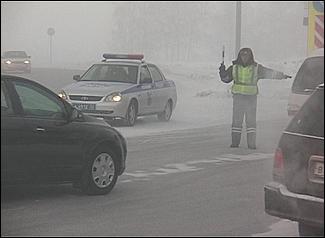 18 декабрь 2012 г., Барнаул   "Потоп" на ул. Георгиева в 30-градусный мороз