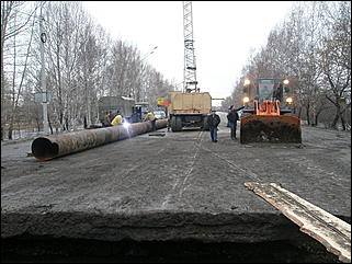 16 апреля 2010 г., Барнаул   Подтопление в Индустриальном районе