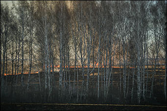 23 апреля 2019 г., Барнаул. Екатерина Смолихина   Неуправляемая стихия: как в Алтайском крае горят поля