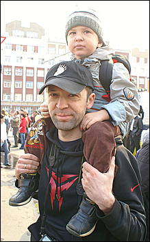 9 мая 2009 г., Барнаул   Парад Победы в Барнауле