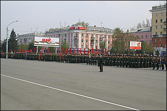 9 мая 2009 г., Барнаул   Парад Победы в Барнауле