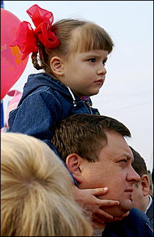 9 мая 2009 г., Барнаул   Парад Победы в Барнауле