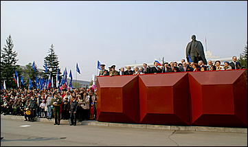 9 мая 2009 г., Барнаул   Парад Победы в Барнауле