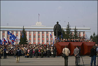 9 мая 2009 г., Барнаул   Парад Победы в Барнауле