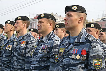 9 мая 2009 г., Барнаул   Парад Победы в Барнауле
