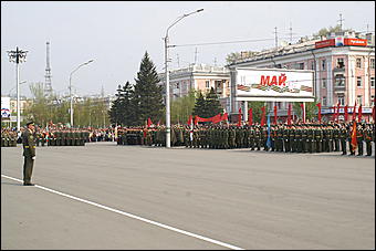 9 мая 2009 г., Барнаул   Парад Победы в Барнауле