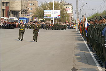 9 мая 2009 г., Барнаул   Парад Победы в Барнауле