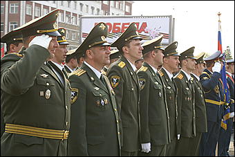 9 мая 2009 г., Барнаул   Парад Победы в Барнауле