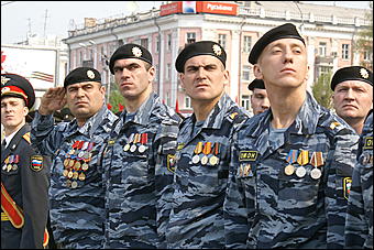 9 мая 2009 г., Барнаул   Парад Победы в Барнауле