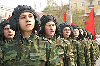9 мая 2009 г., Барнаул   Парад Победы в Барнауле