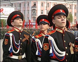 9 мая 2009 г., Барнаул   Парад Победы в Барнауле