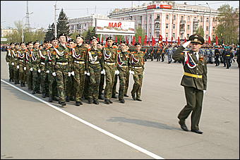 9 мая 2009 г., Барнаул   Парад Победы в Барнауле